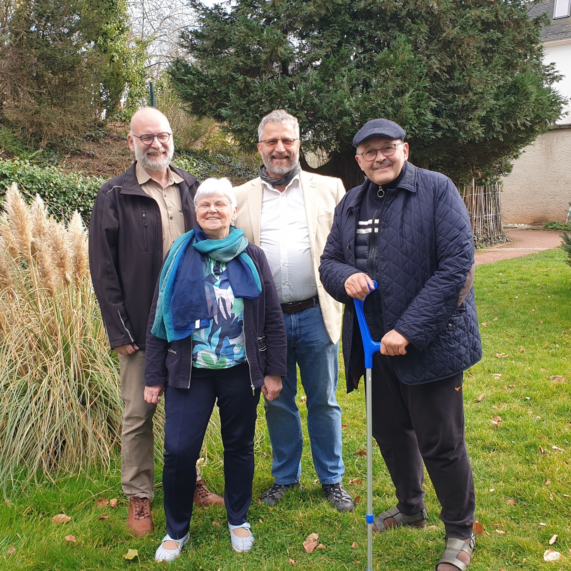 Das Sprecherteam (c) B. Irsch, H.Becker, B. Zaunsender, U. Laux Das Sprecherteam